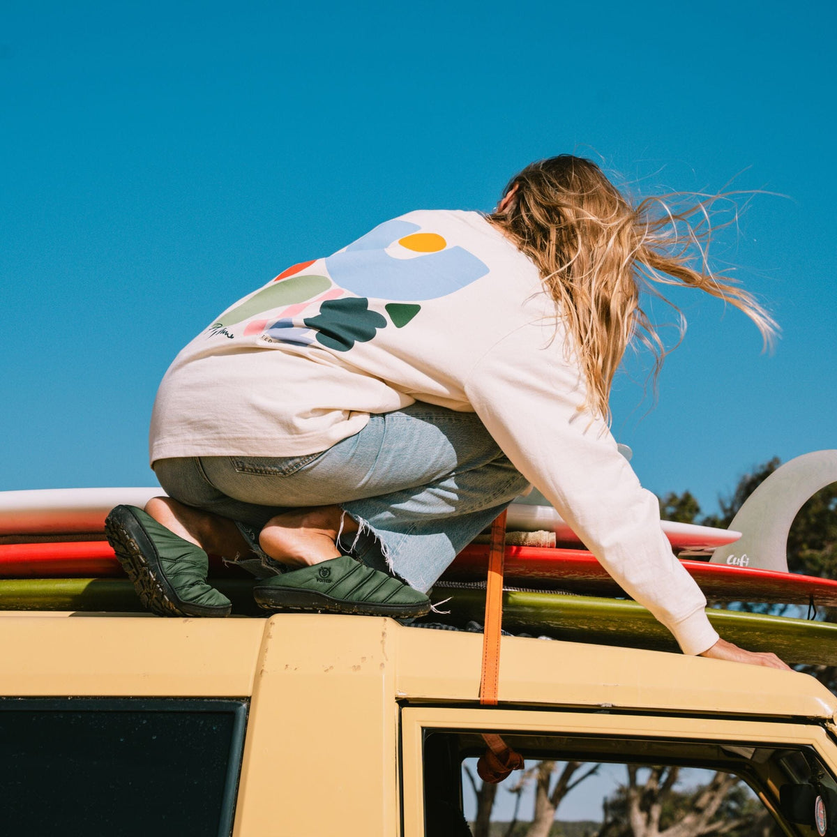 VOITED Long Sleeve Tee x Studio Ami