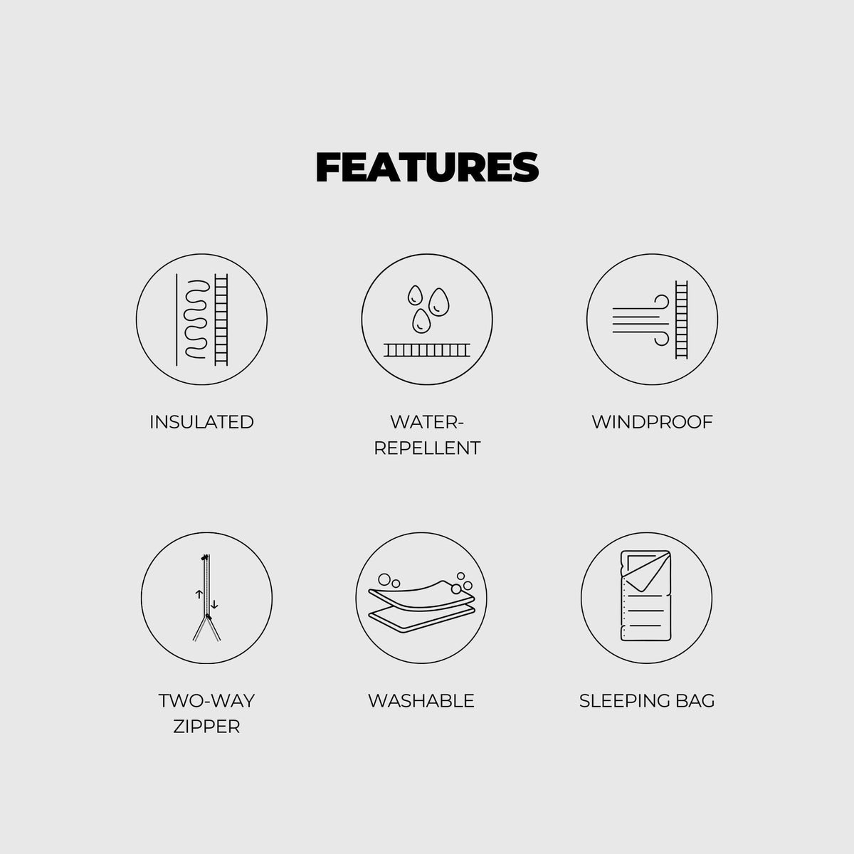 VOITED Slumber Zip Sack Blanket - Green Gabels / Dusty Sand