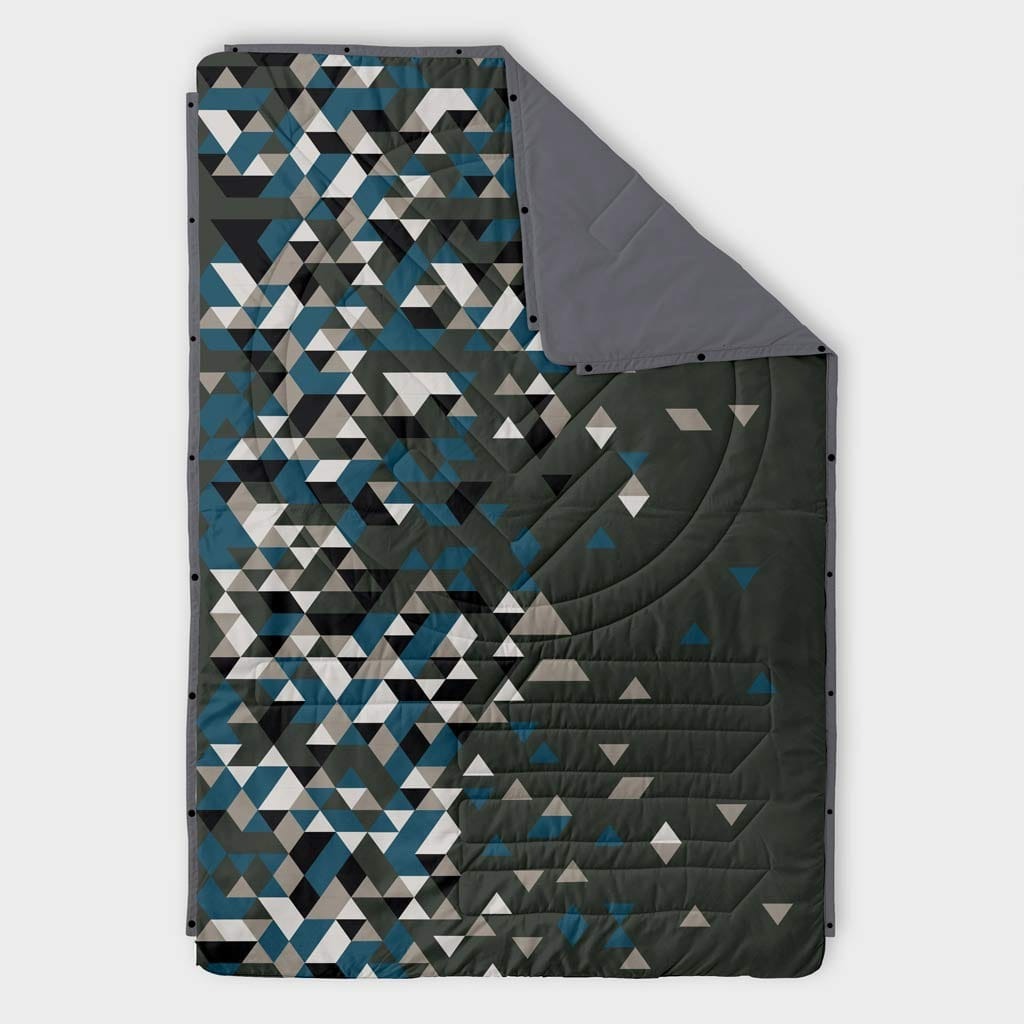 VOITED Insulated, Recycled & Versatile Outdoor Throw Blanket Bahia / Marsh Grey VOITED UK