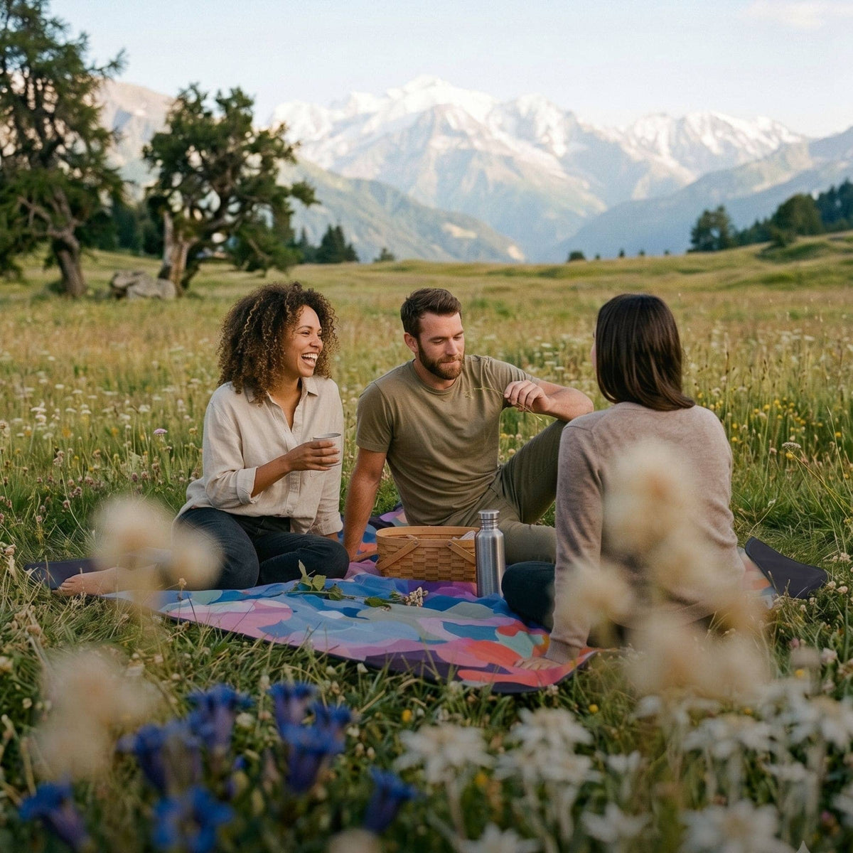 VOITED Compact Picnic & Beach Blanket - Beyond Real