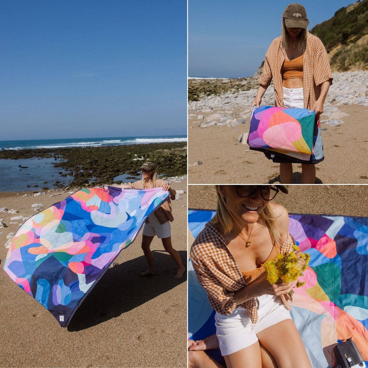 VOITED Compact Picnic & Beach Blanket - Beyond Real