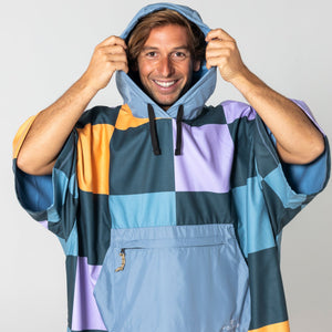 VOITED Micro Fleece Poncho - Cheeckers