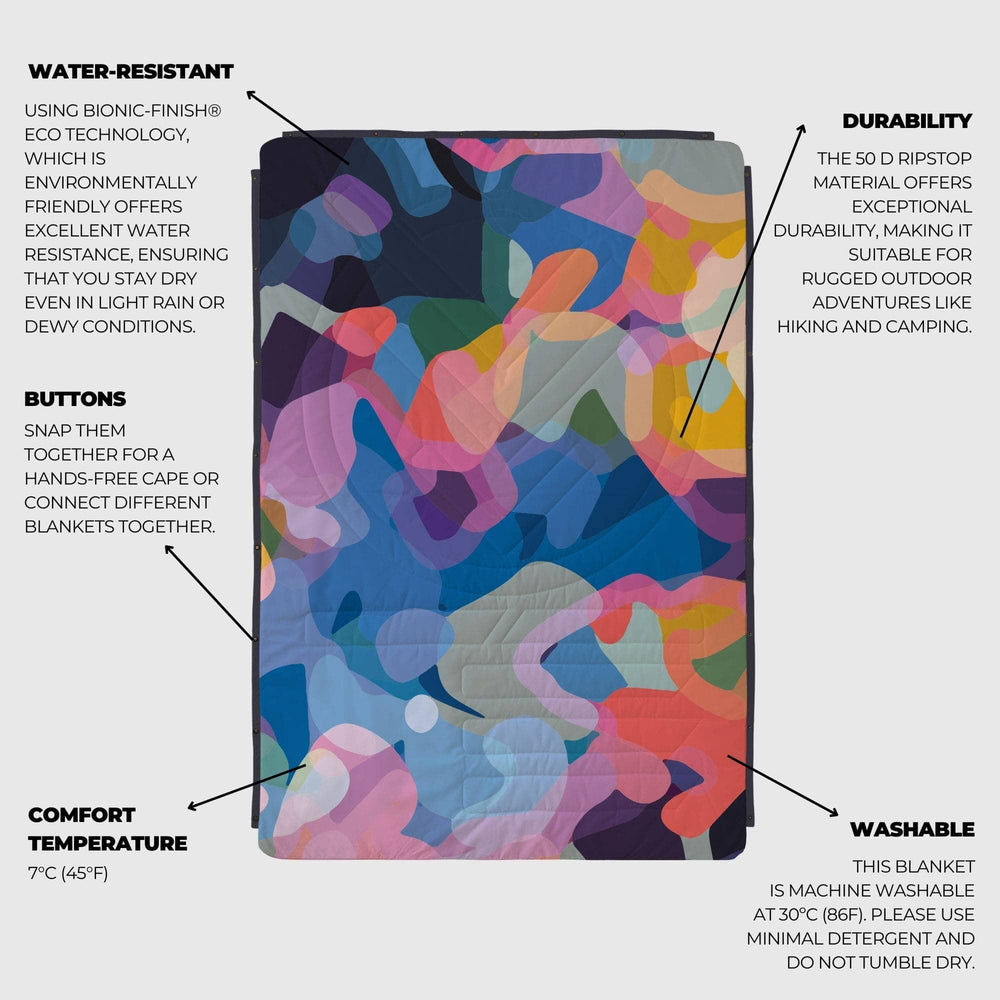 VOITED CloudTouch® Indoor/Outdoor Camping Blanket - Beyond Real