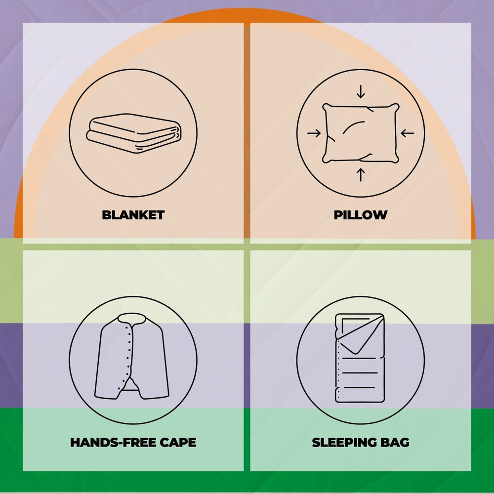 VOITED CloudTouch® Indoor/Outdoor Camping Blanket - Easy Sundaze