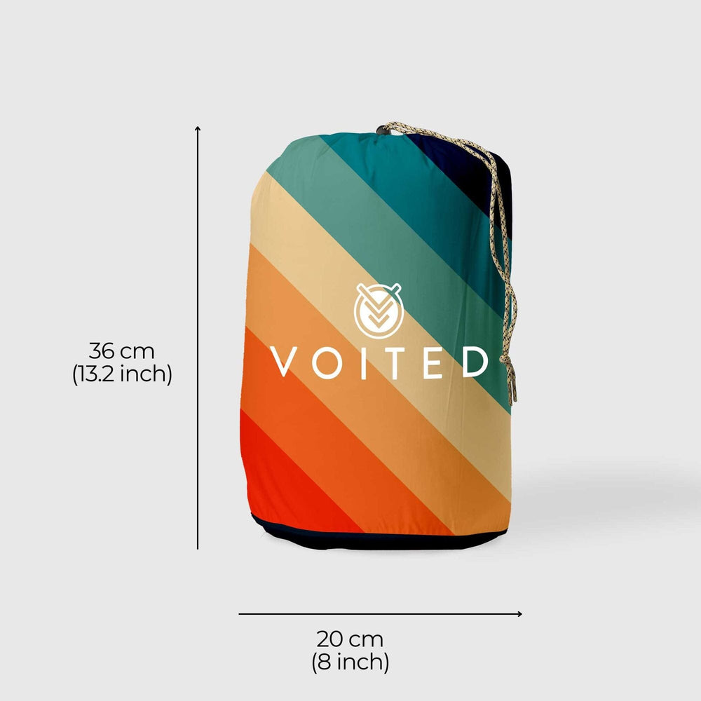 VOITED CloudTouch® Indoor/Outdoor Camping Blanket - Rainbow