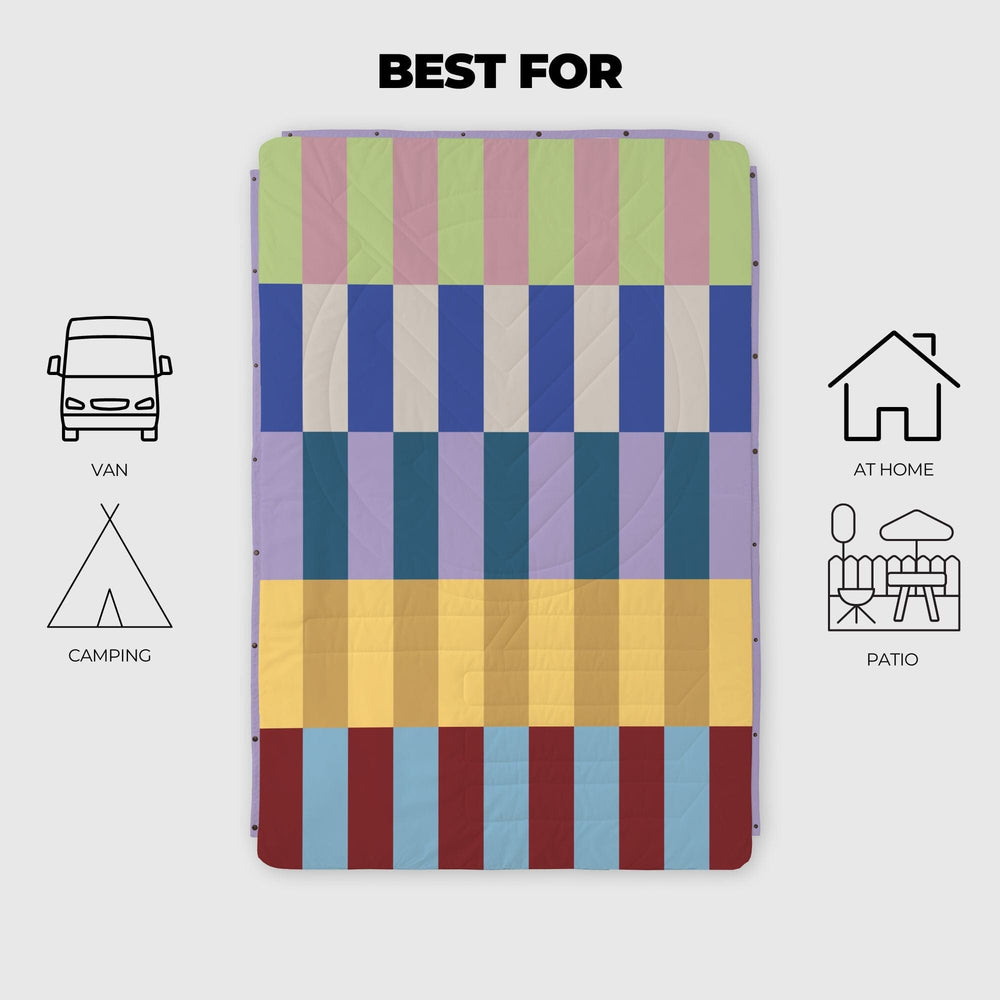 VOITED CloudTouch® Indoor/Outdoor Camping Blanket - Terra