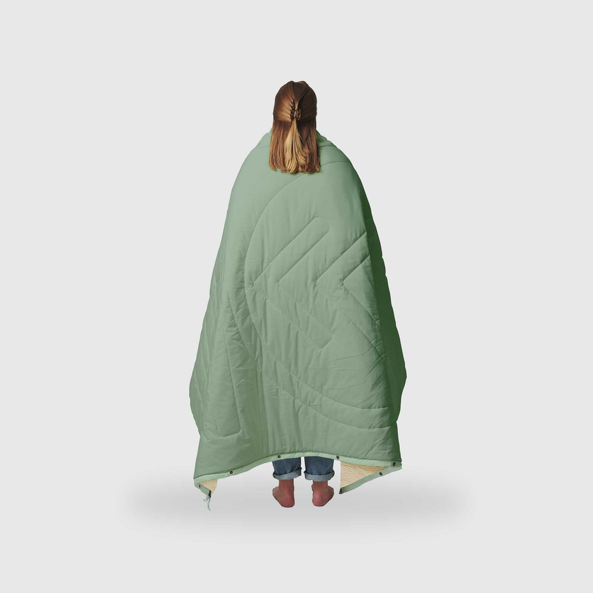 VOITED CloudTouch® Indoor/Outdoor Camping Blanket - Cameo Green