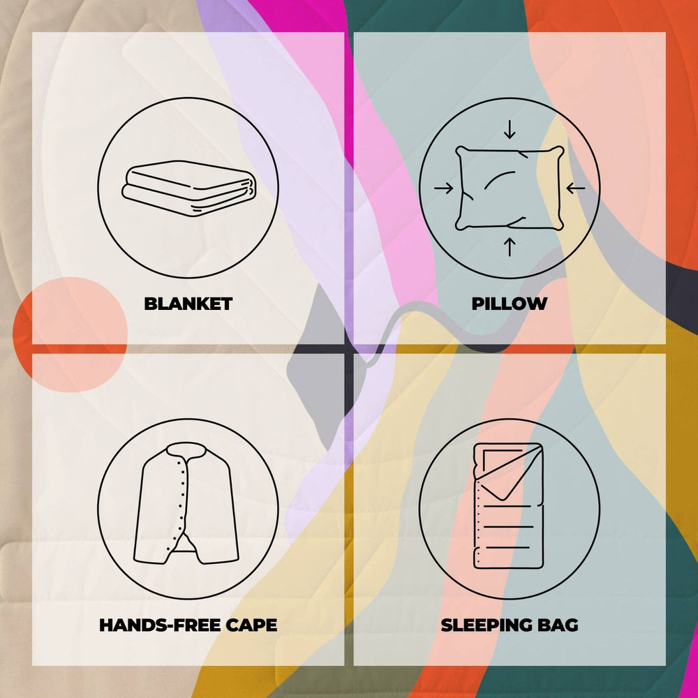 VOITED CloudTouch® Indoor/Outdoor Camping Blanket - Mystic Ridge