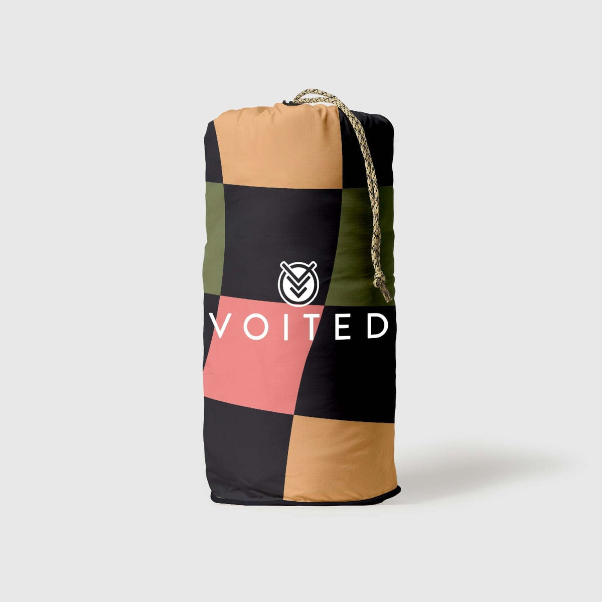 VOITED Fleece Outdoor Camping Blanket - Wavecheck