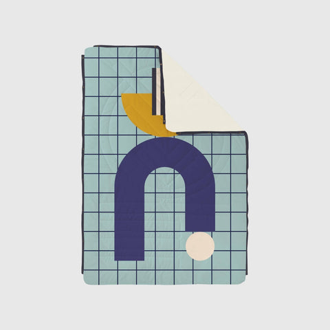 VOITED Fleece Outdoor Camping Blanket - Edeny Pool