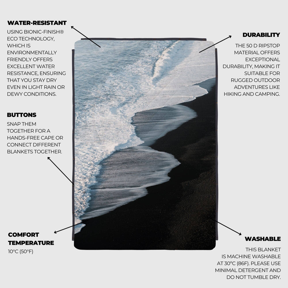 VOITED Fleece Outdoor Camping Blanket - Otherwild