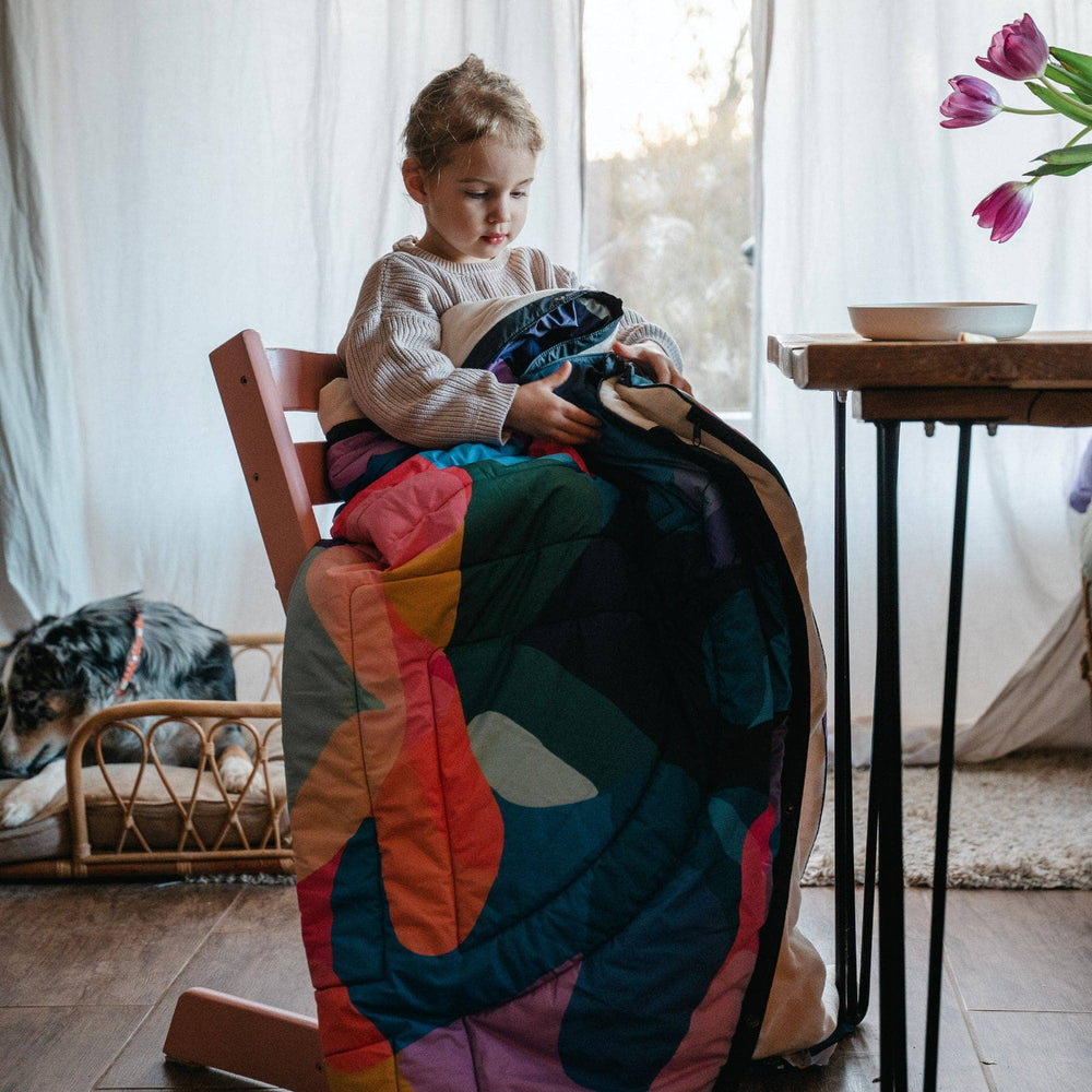 VOITED Mini Traveler Cream Indoor / Outdoor Camping Blanket - Beyond Real