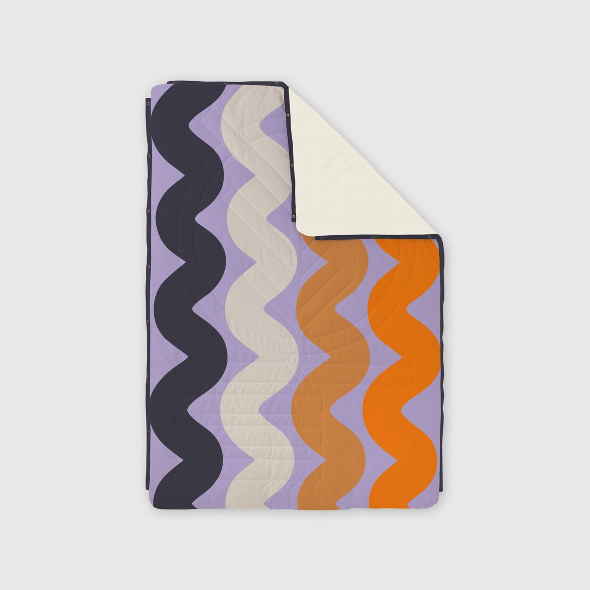 VOITED Mini Traveler Cream Indoor / Outdoor Camping Blanket - Tide