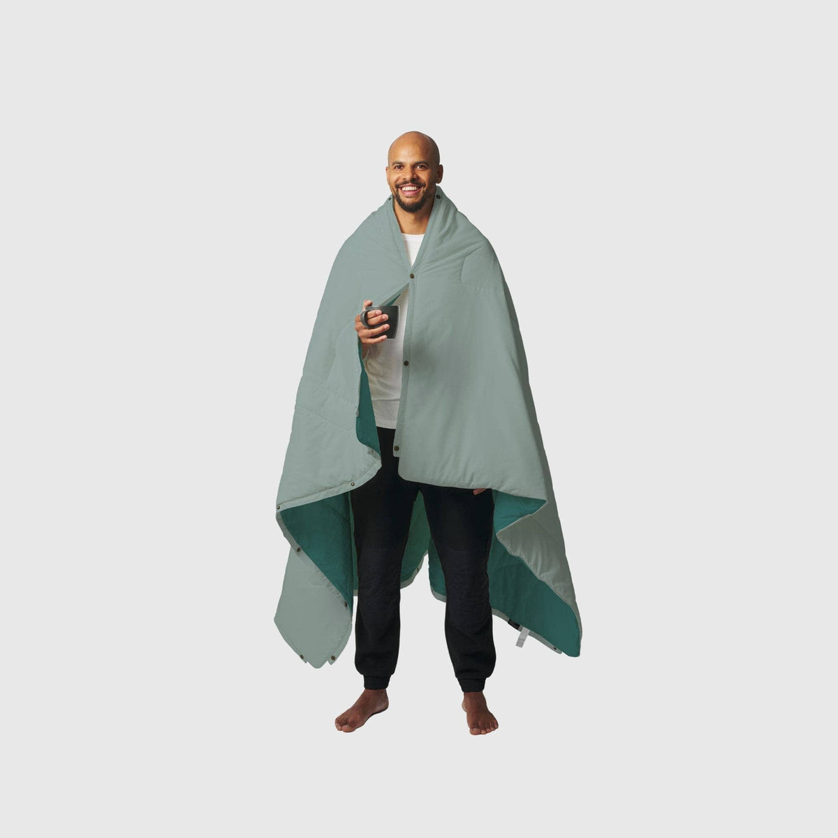 VOITED Recycled Ripstop Outdoor Camping Blanket - Eucalyptus