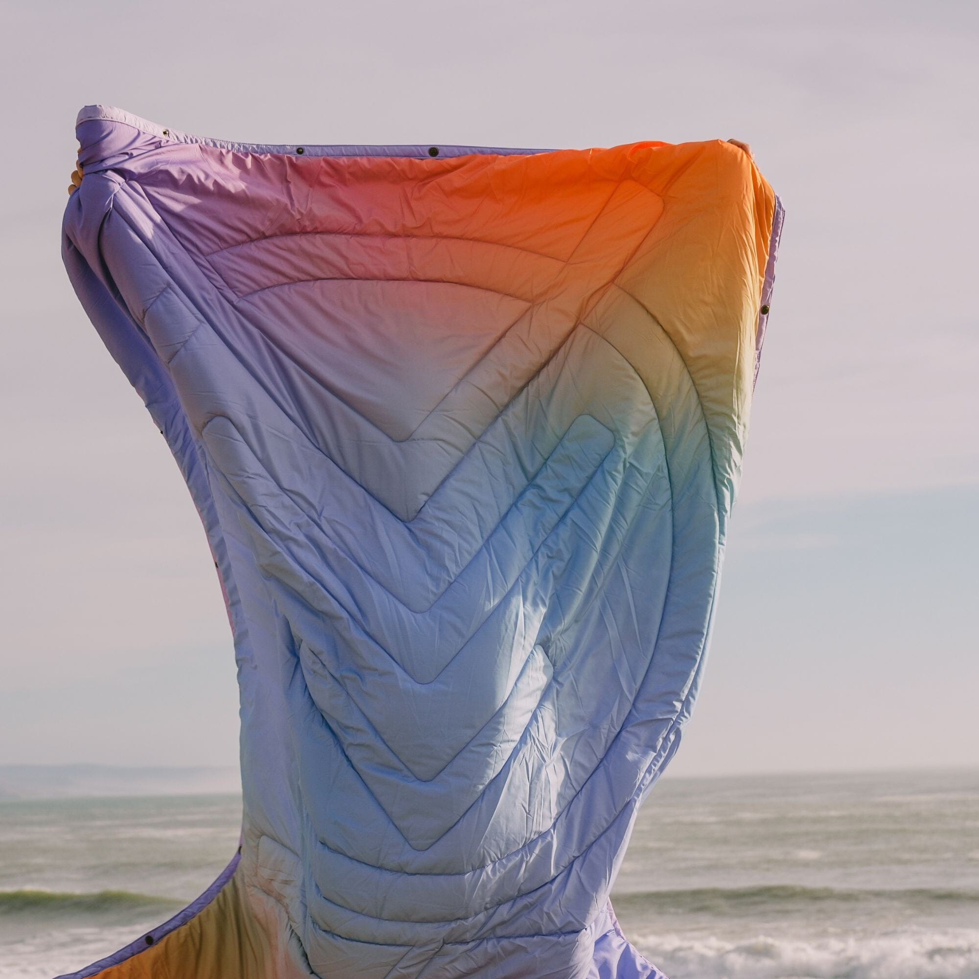 sunsetclimax Camp throw blanket ブランケット Camp throw blanket - sunsetclimax