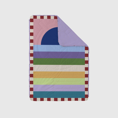 VOITED Recycled Ripstop Outdoor Camping Blanket - Moon River