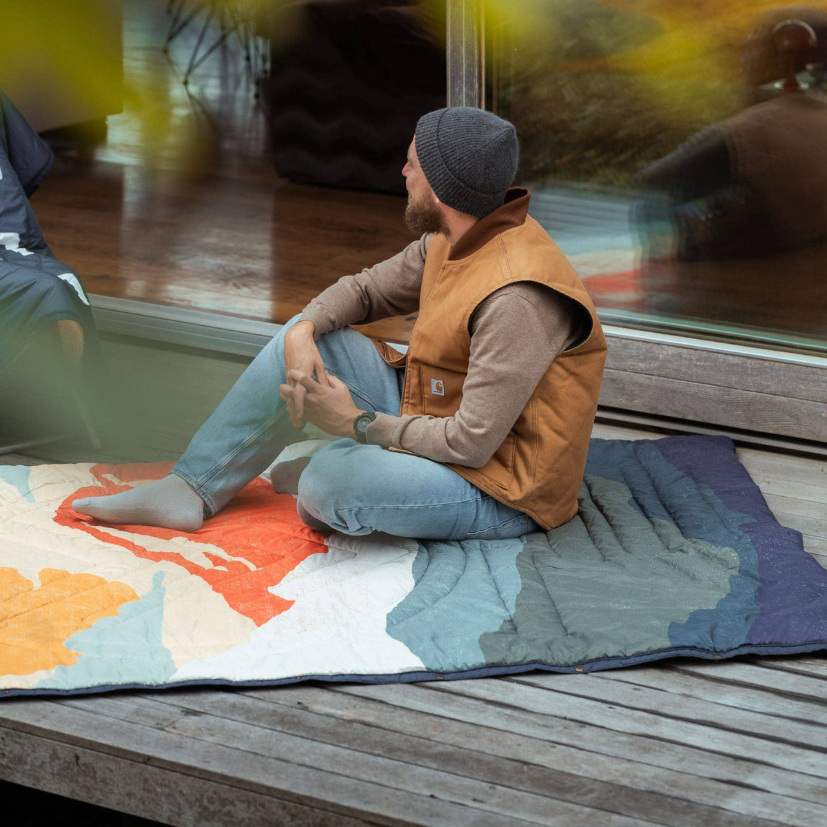 VOITED Recycled Ripstop Outdoor Camping Blanket -Nomadnext