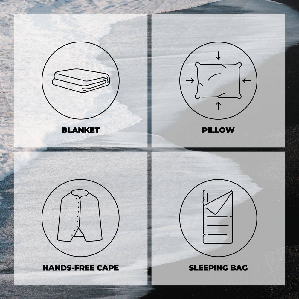 VOITED Recycled Ripstop Outdoor Camping Blanket - Otherwild