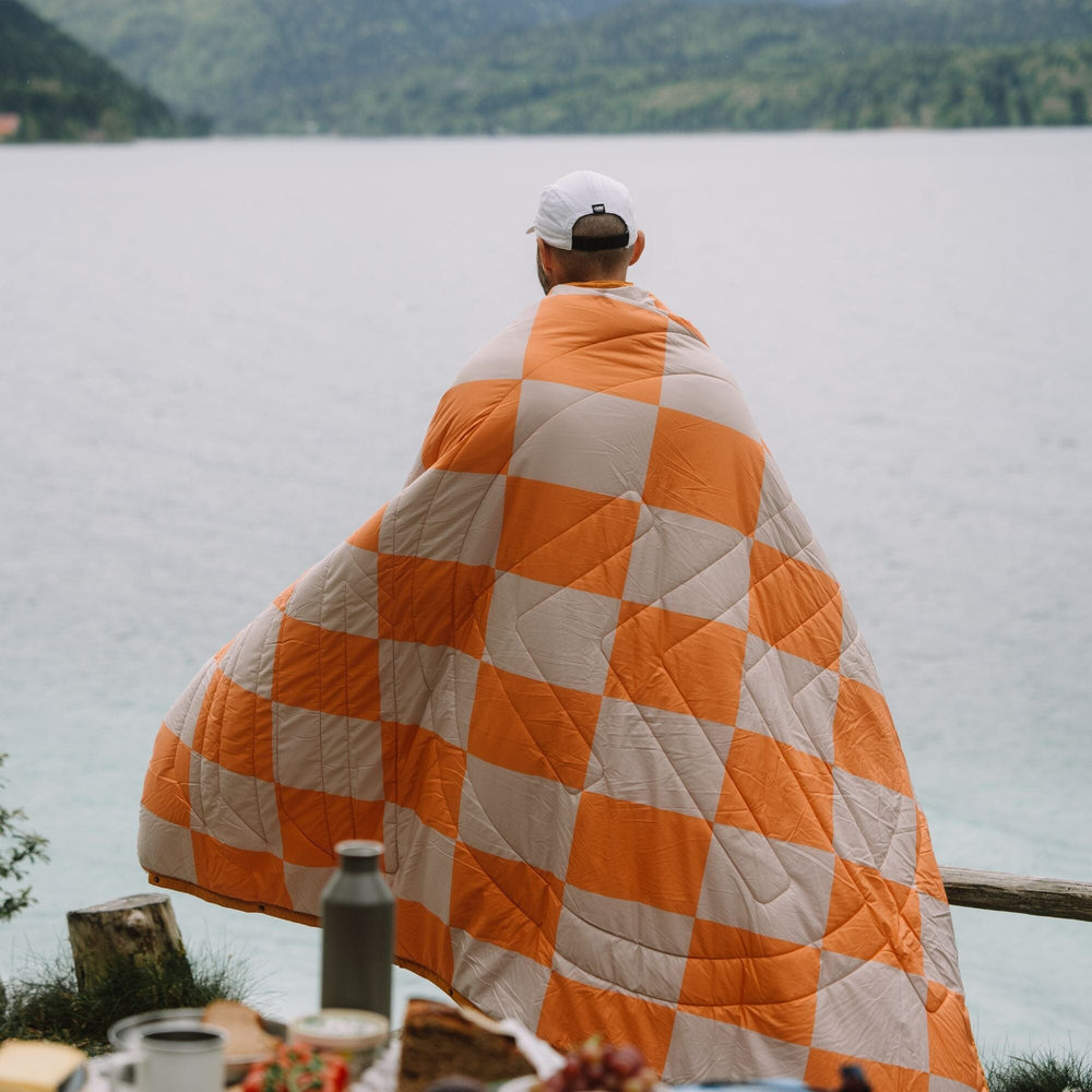 VOITED Recycled Ripstop Outdoor Camping Blanket - Suns Out/Sundial