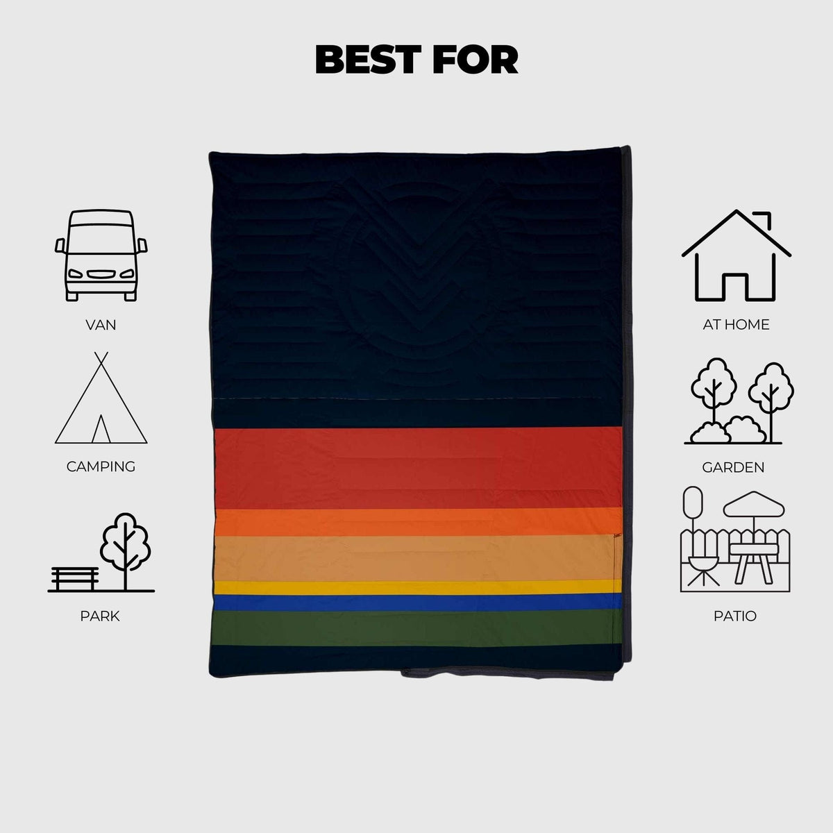 VOITED Slumber Zip Sack Blanket - Origin