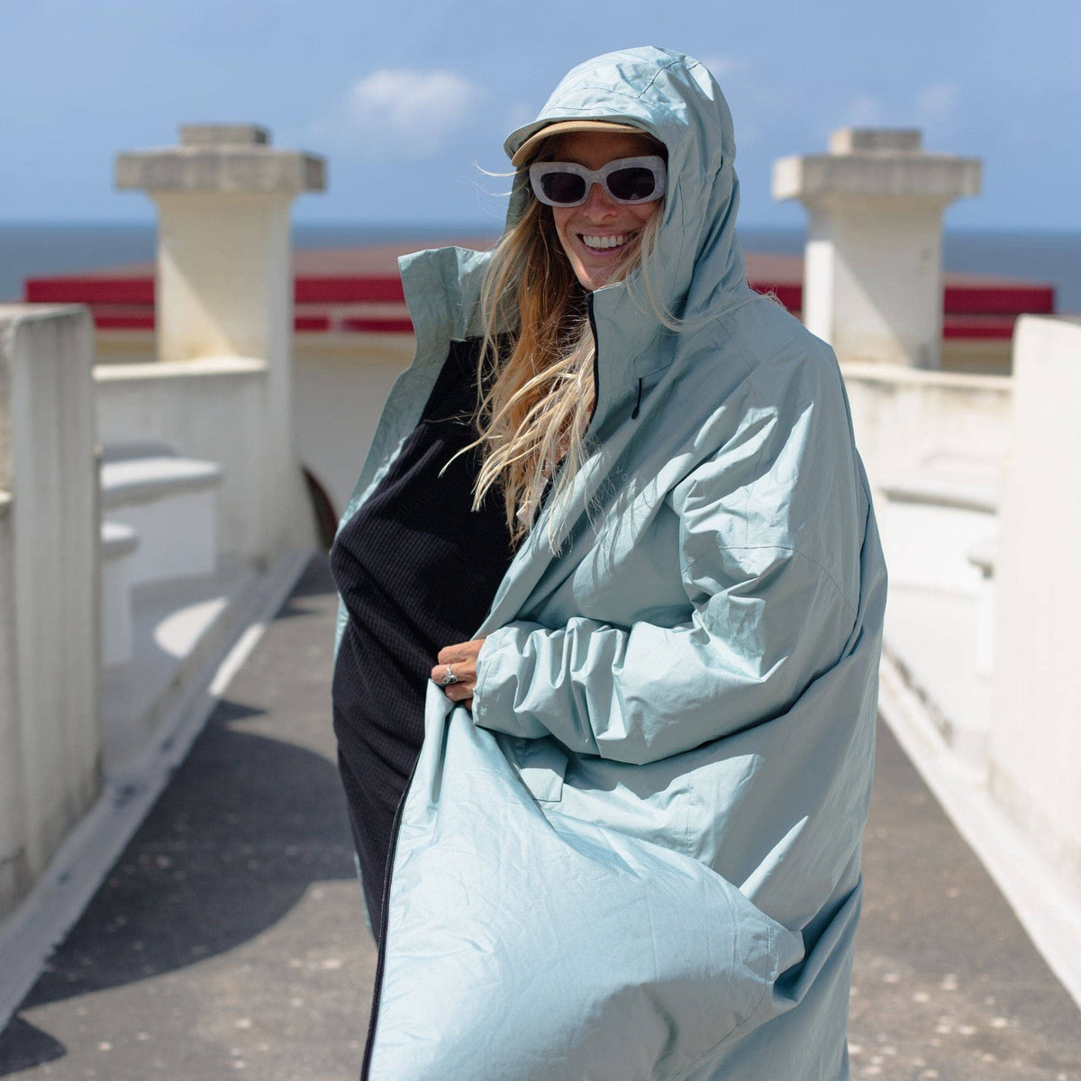 VOITED Allweather Coat - Eucalyptus