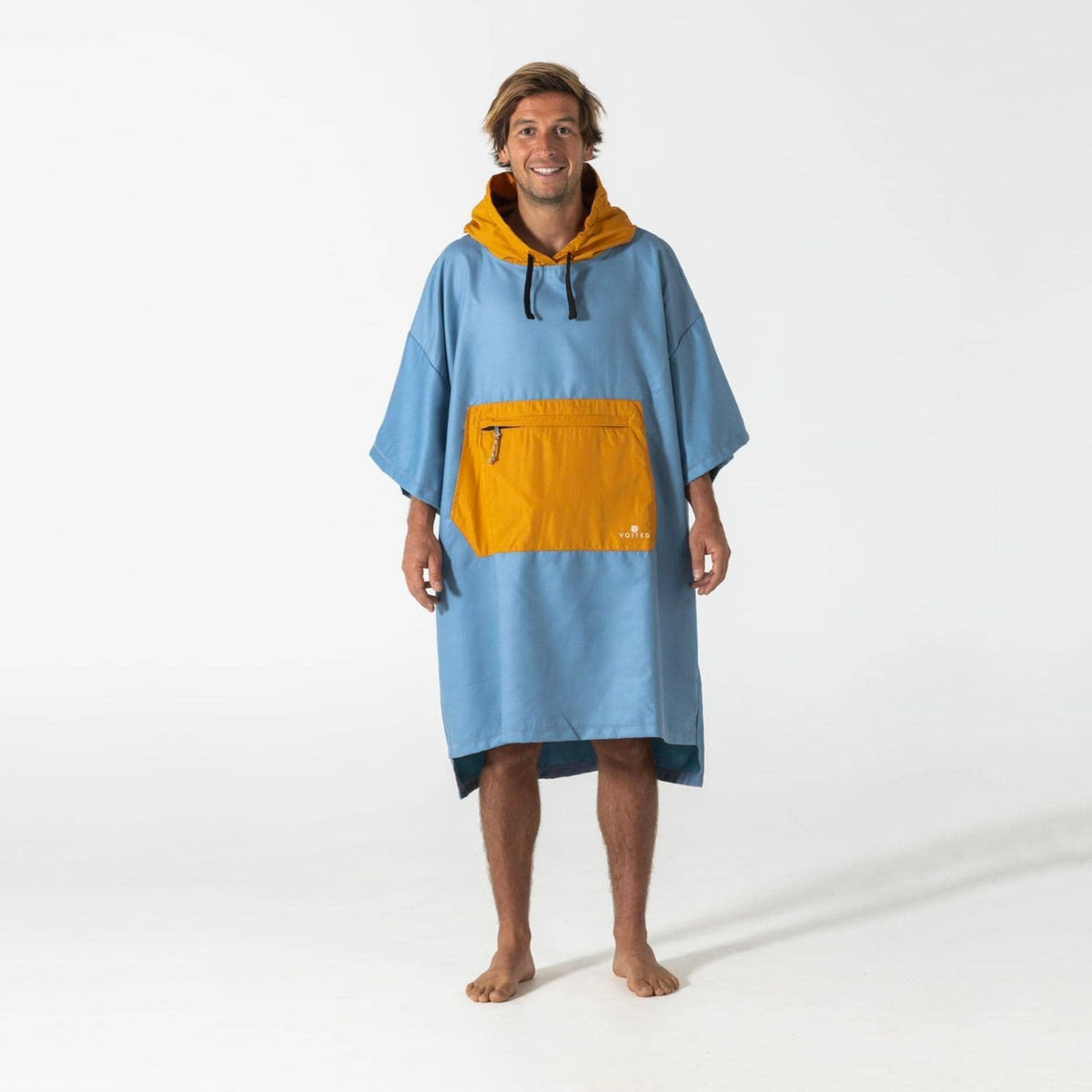 VOITED Micro Fleece Poncho - Mountain Spring/Sundial