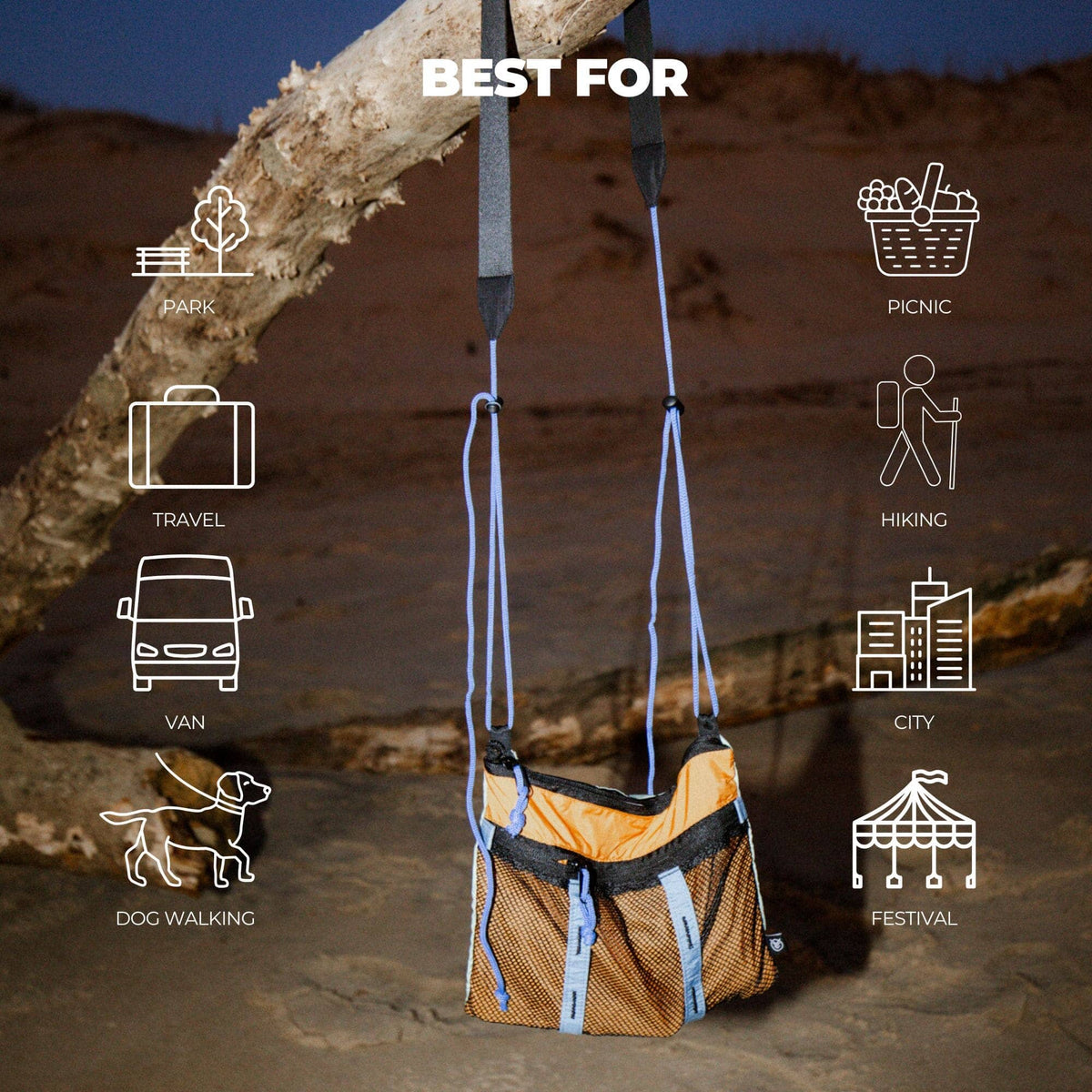 VOITED Essentials Shoulder Bag - Sundial