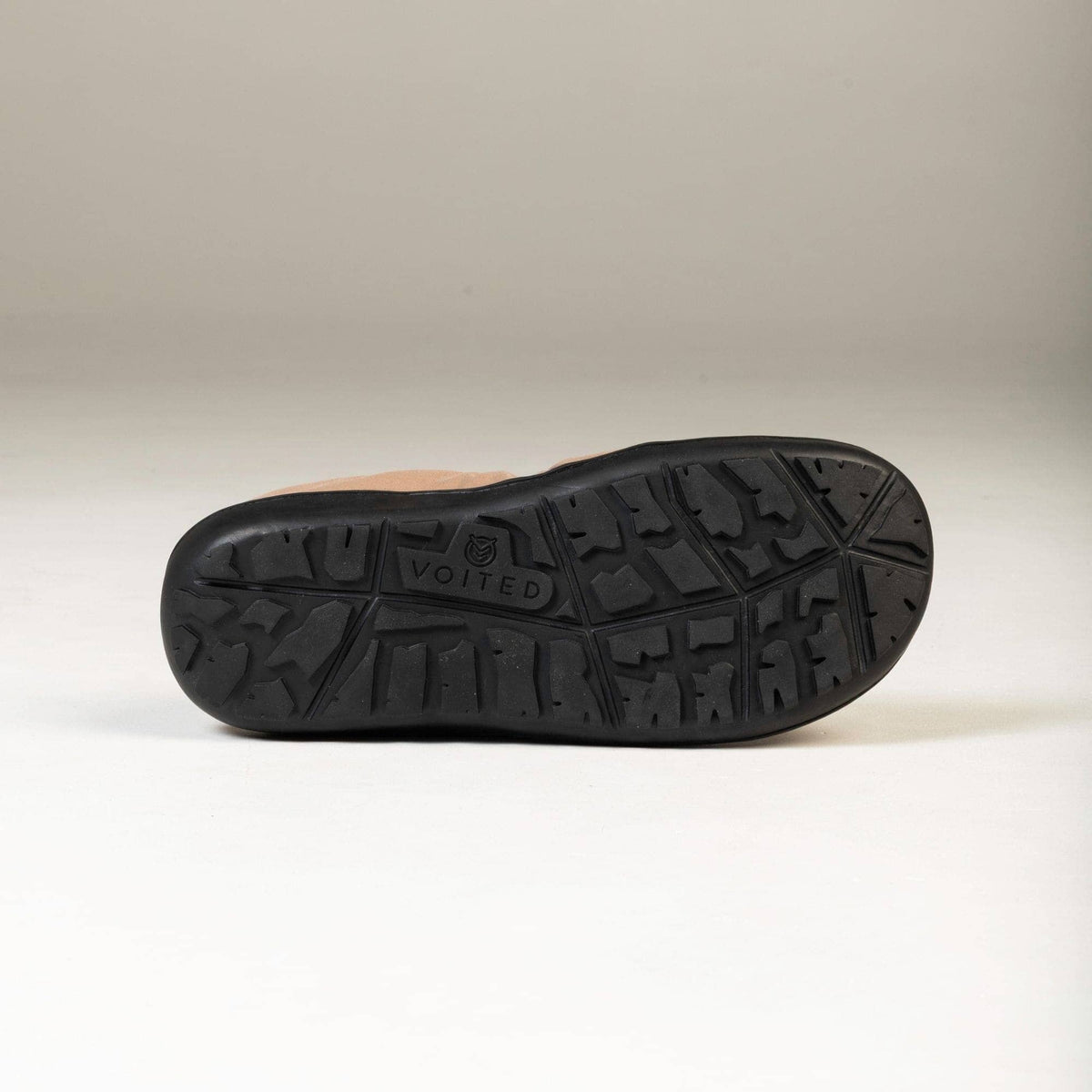VOITED CloudTouch® Slippers - Lightweight, Indoor/Outdoor Fleece-Lined Camping Slippers - Mudstone