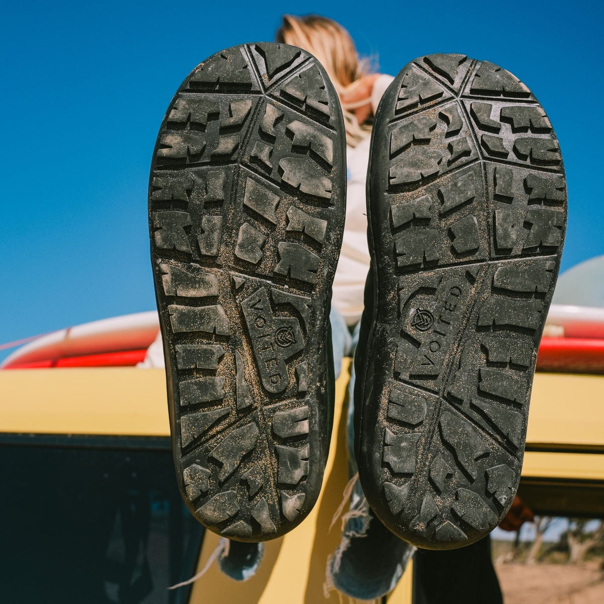 VOITED Soul Slipper - Lightweight, Indoor/Outdoor Camping Slippers - Graphite