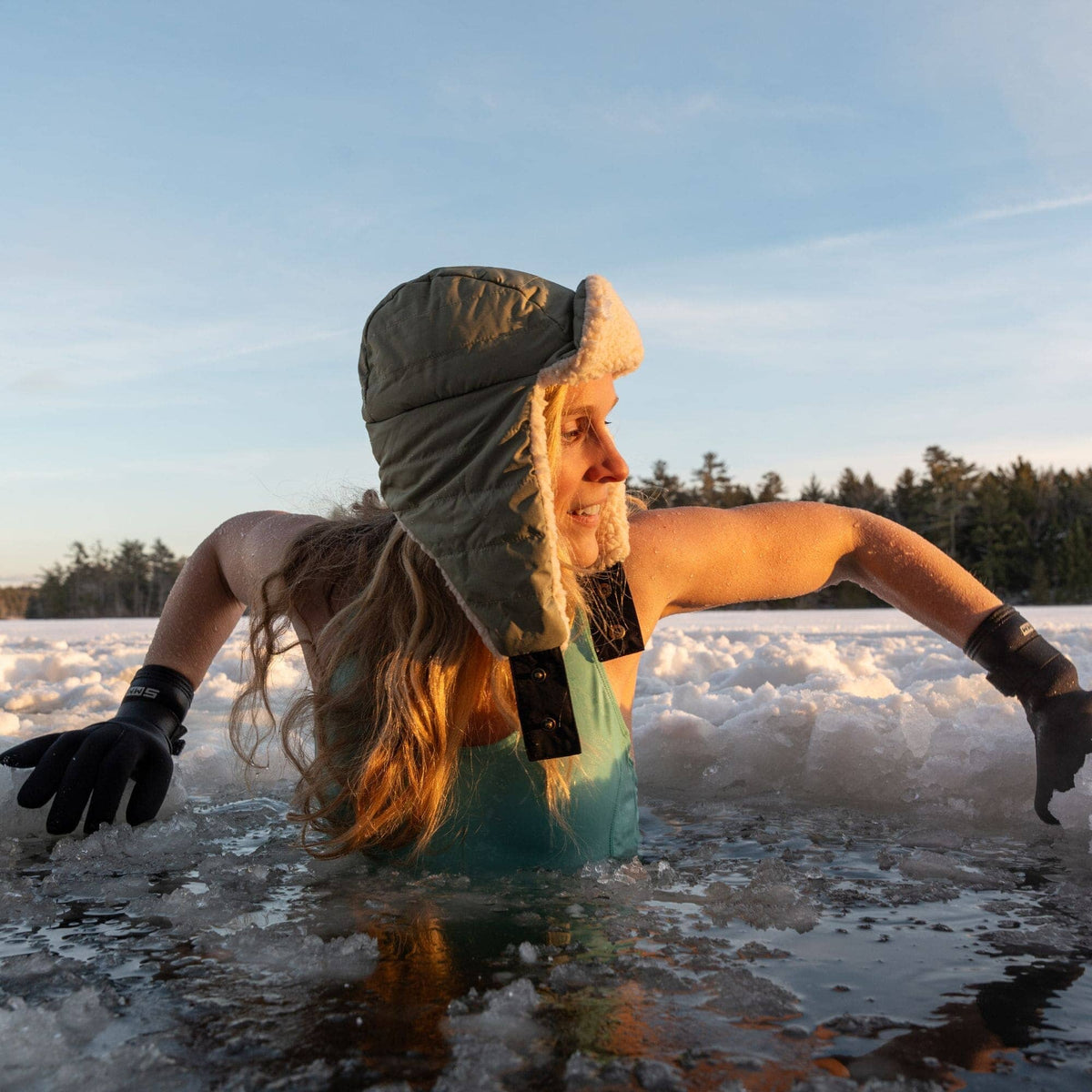 Hat in the Clouds - Olive