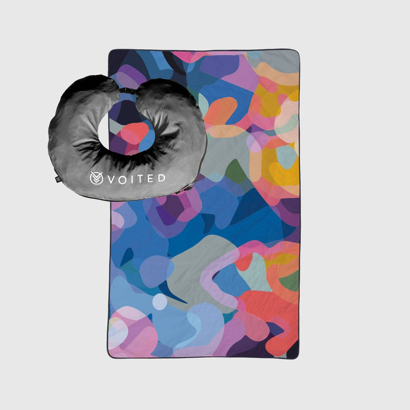 VOITED NeckPack™ Travel PillowBlanket™ - Beyond Real