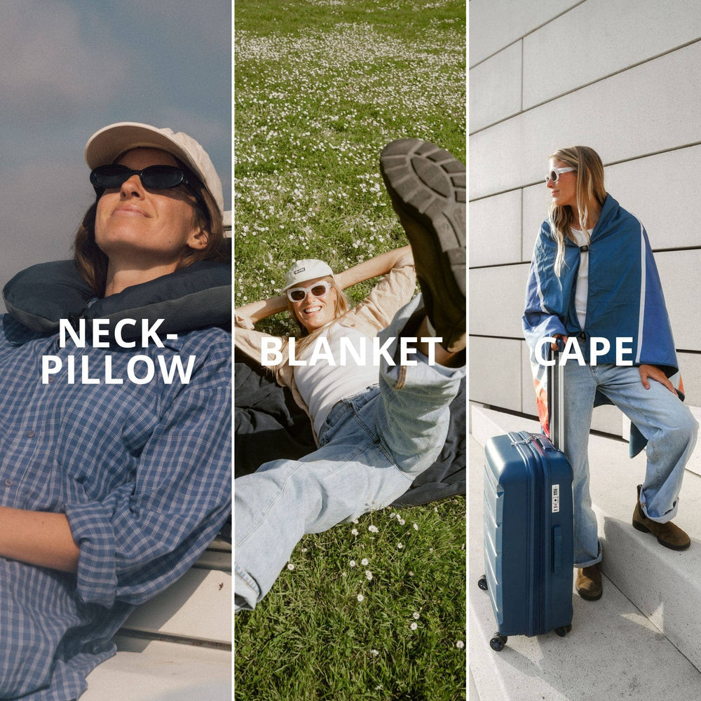 VOITED NeckPack™ Travel PillowBlanket™ - Beyond Real