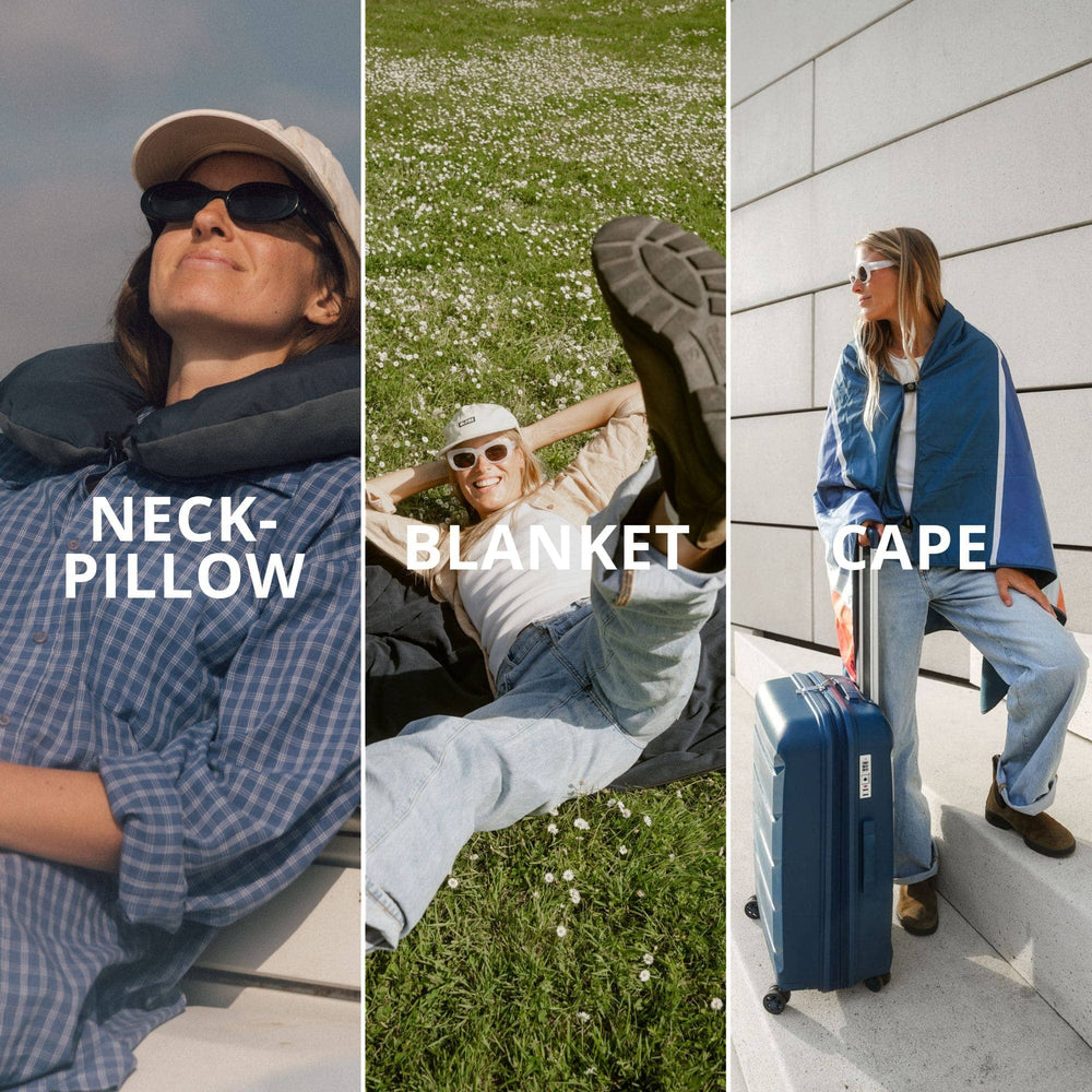 VOITED NeckPack™ Travel PillowBlanket™ - Jasper