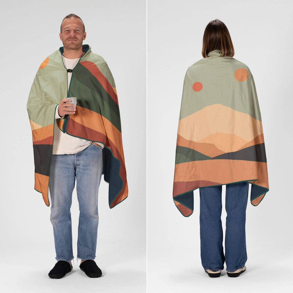 VOITED NeckPack Travel Pillow Blanket - Jasper