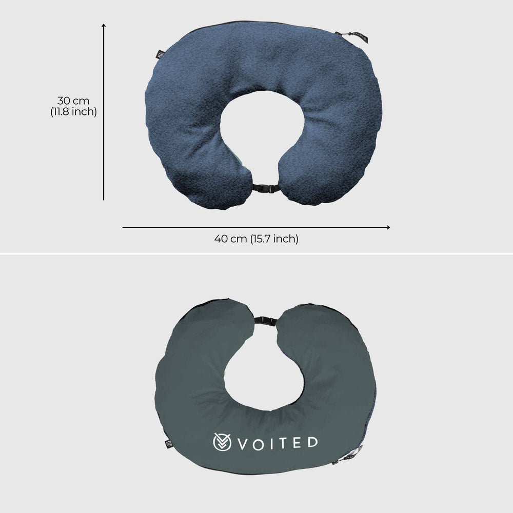 VOITED NeckPack™ Travel PillowBlanket™ - Jasper