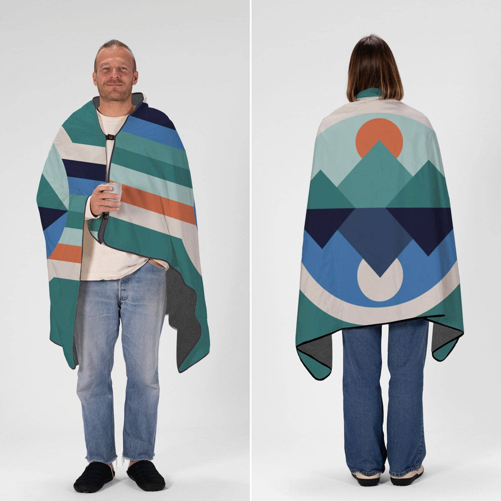 VOITED NeckPack™ Travel PillowBlanket™ - Luna Creek