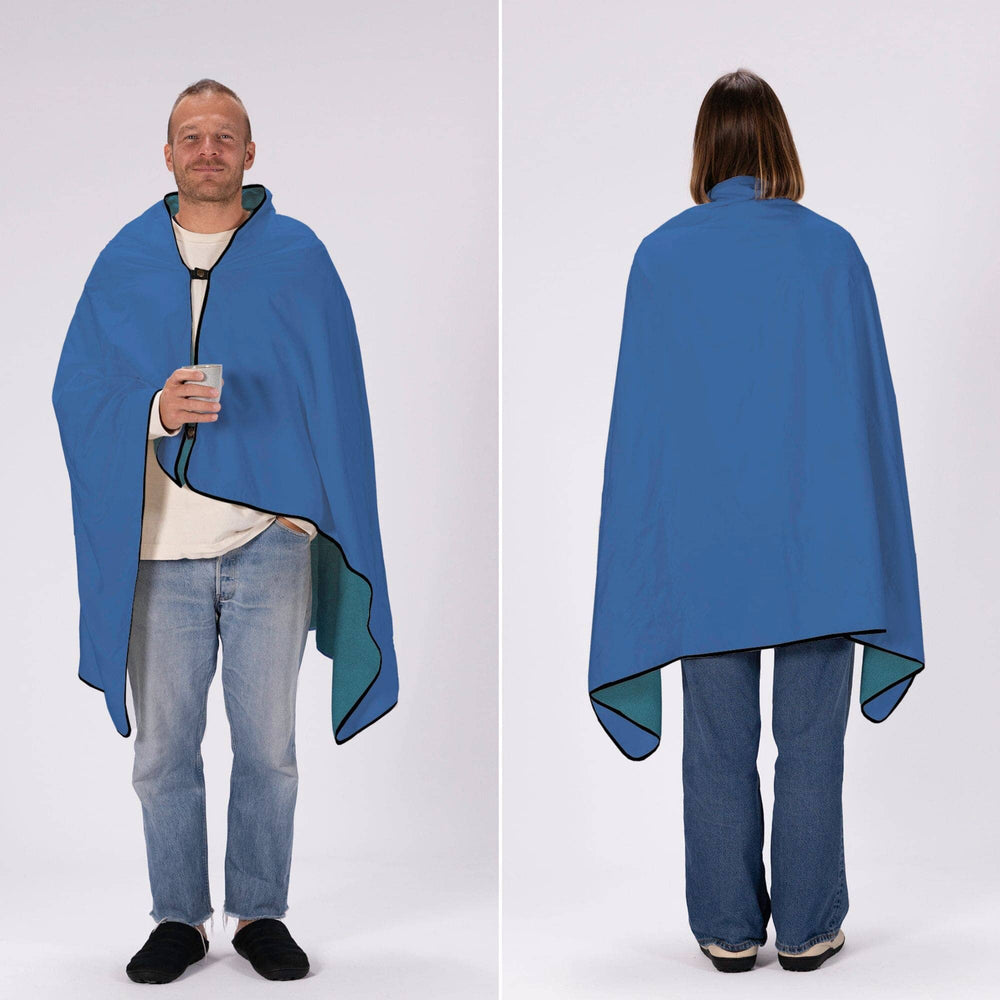 VOITED NeckPack Travel Pillow Blanket - Waterfall