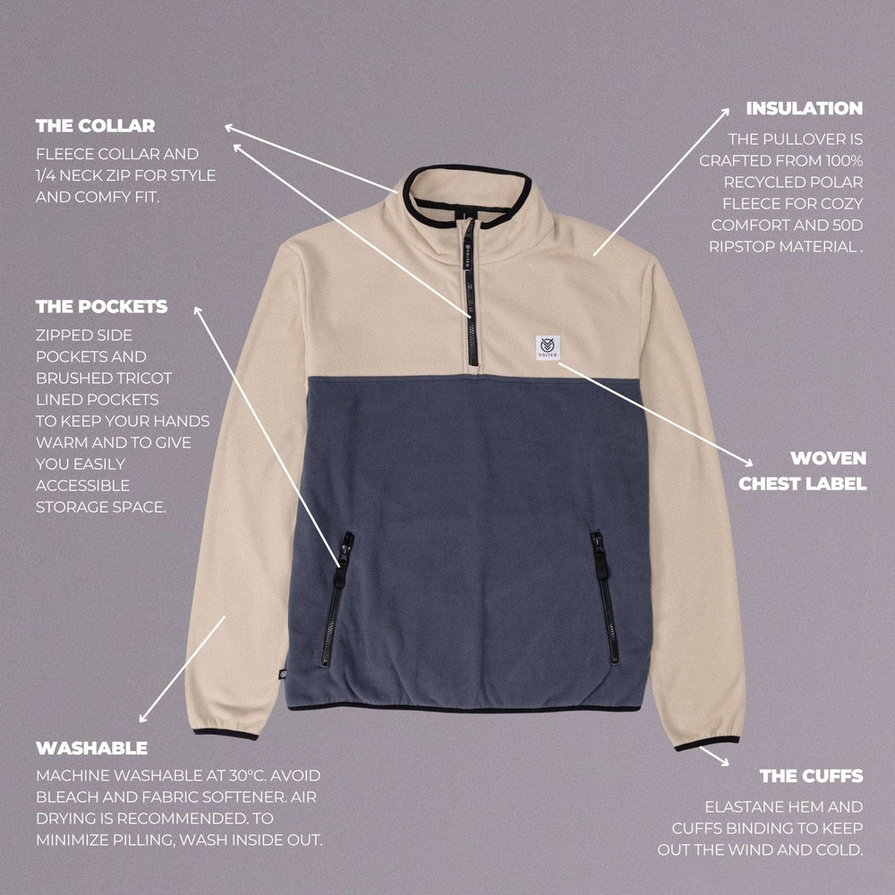 VOITED Polar Fleece Half Zip
