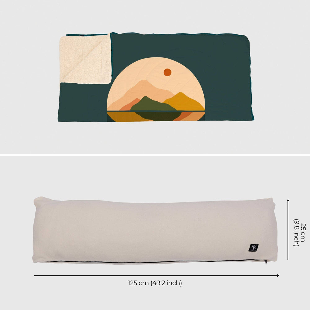 VOITED Queen CloudTouch® Indoor/Outdoor Camping Blanket - Day & Night