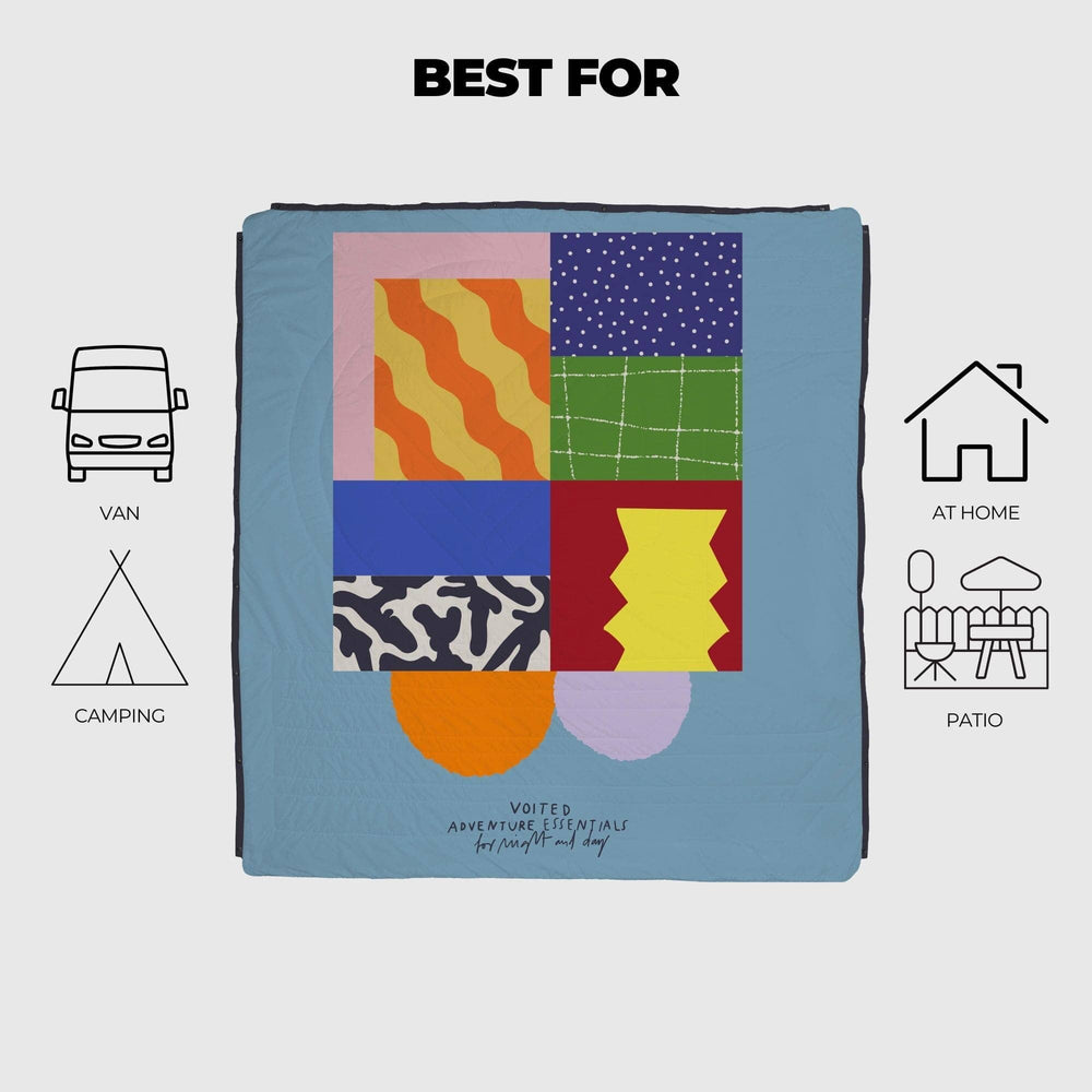 VOITED Queen CloudTouch® Indoor/Outdoor Camping Blanket - Essentials