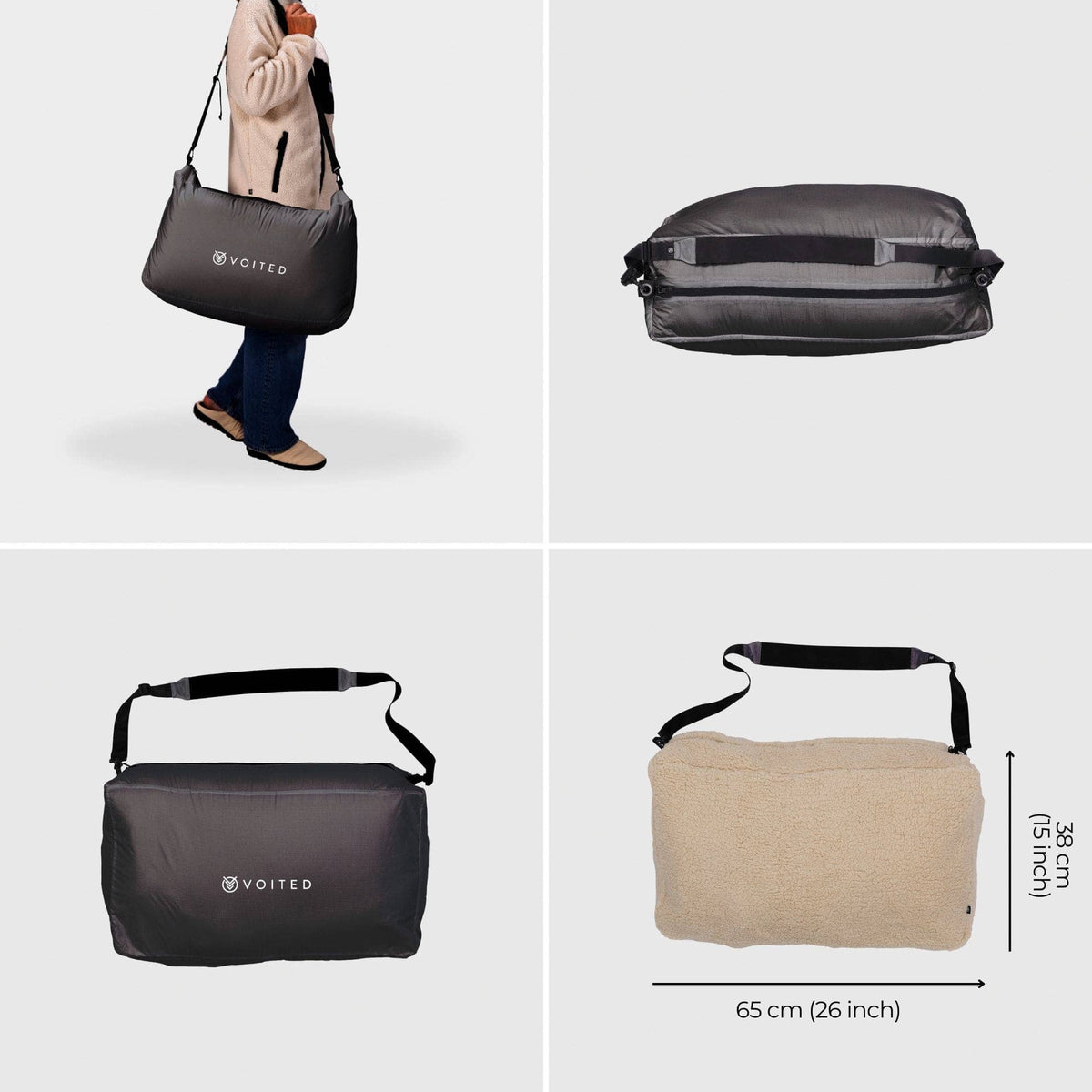 VOITED Queen CloudTouch® Indoor/Outdoor Camping Blanket - Mystic Ridge