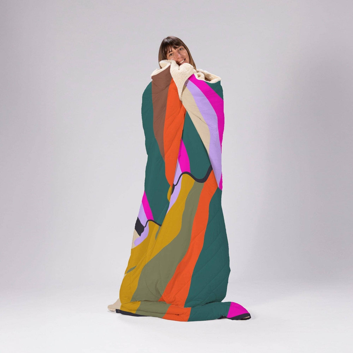 VOITED Queen CloudTouch® Indoor/Outdoor Camping Blanket - Mystic Ridge