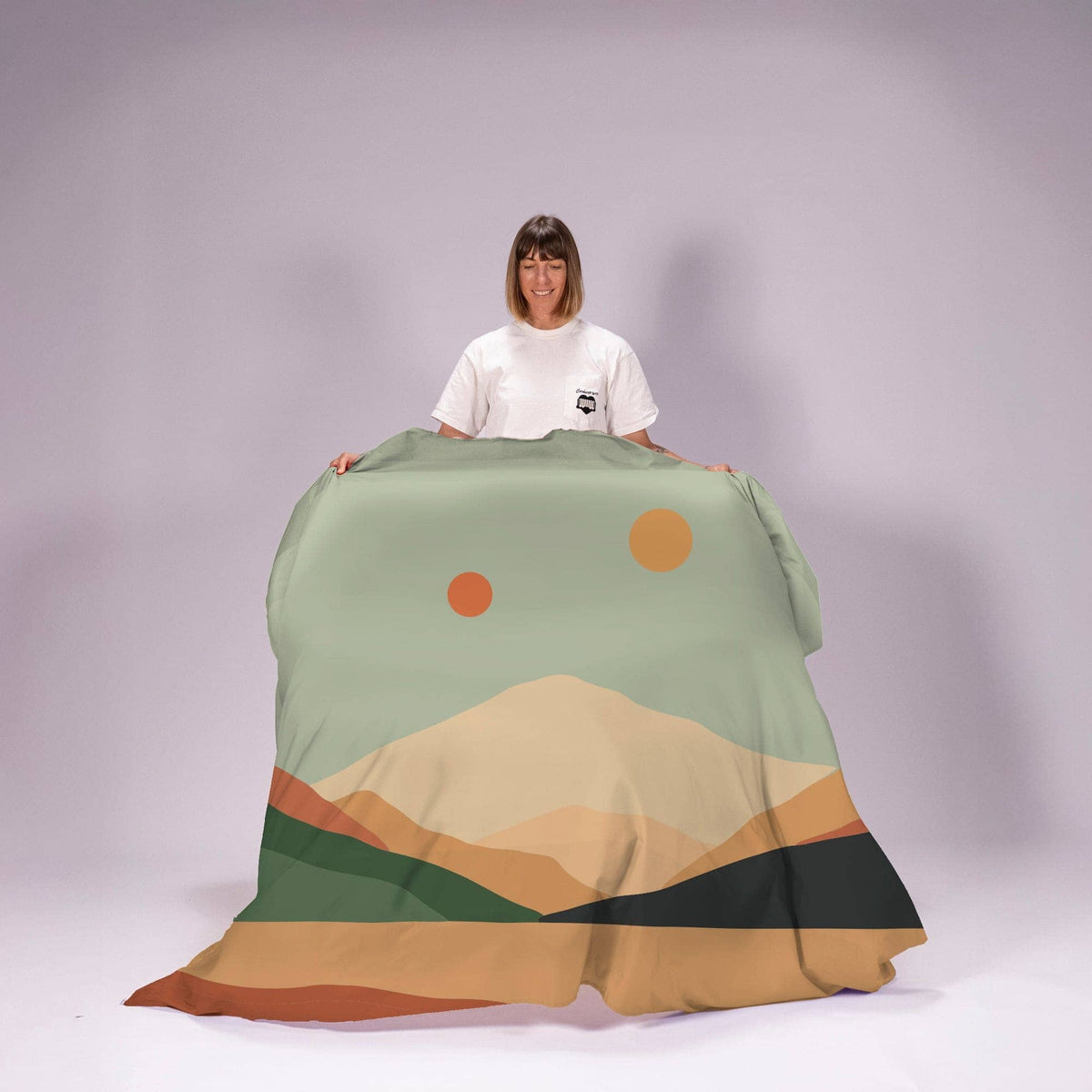 VOITED Sandfree Beach Sheet - Jasper Green