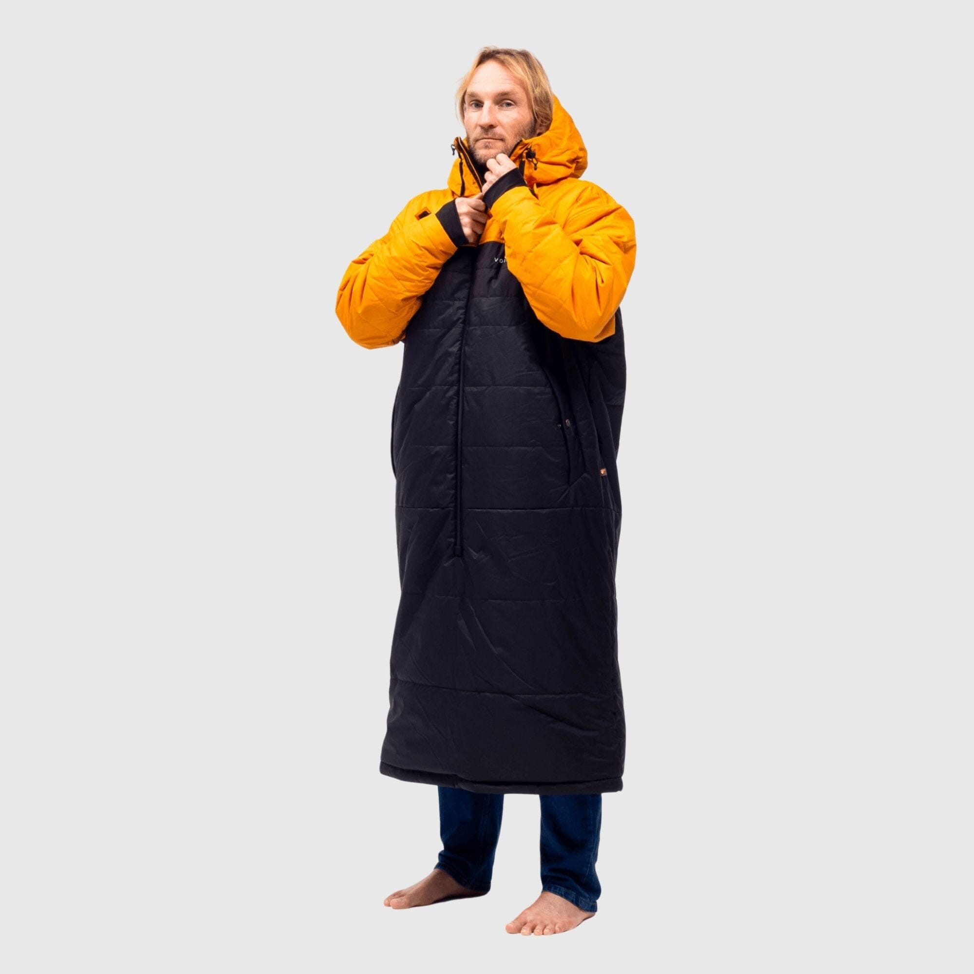 VOITED Wearable Blanket Coat & Sleeping Bag in One - Desert