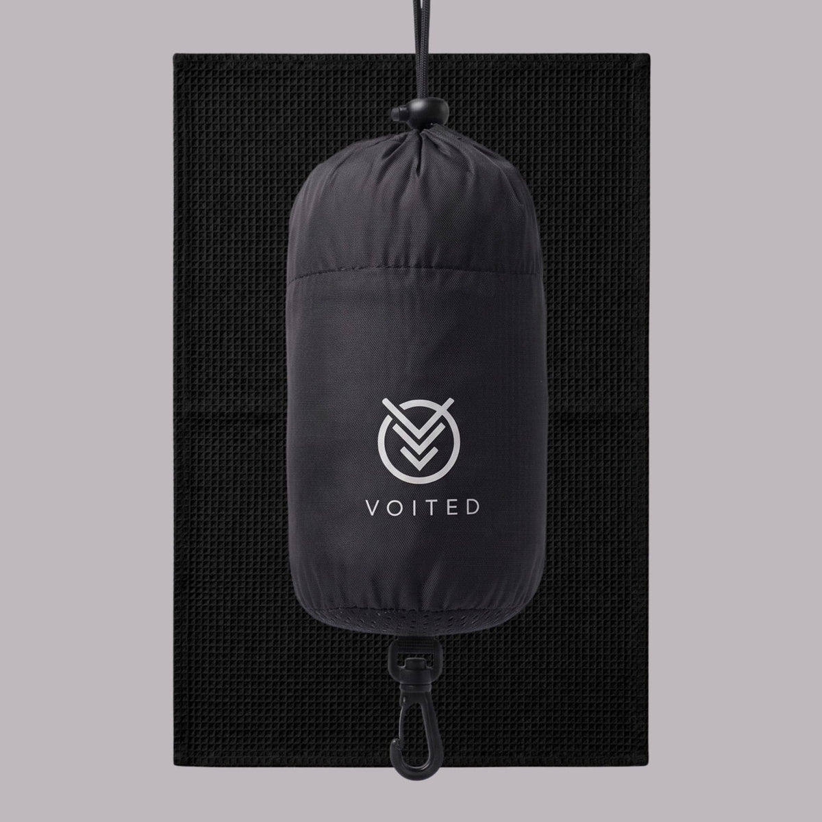 VOITED Trail Towel - Black