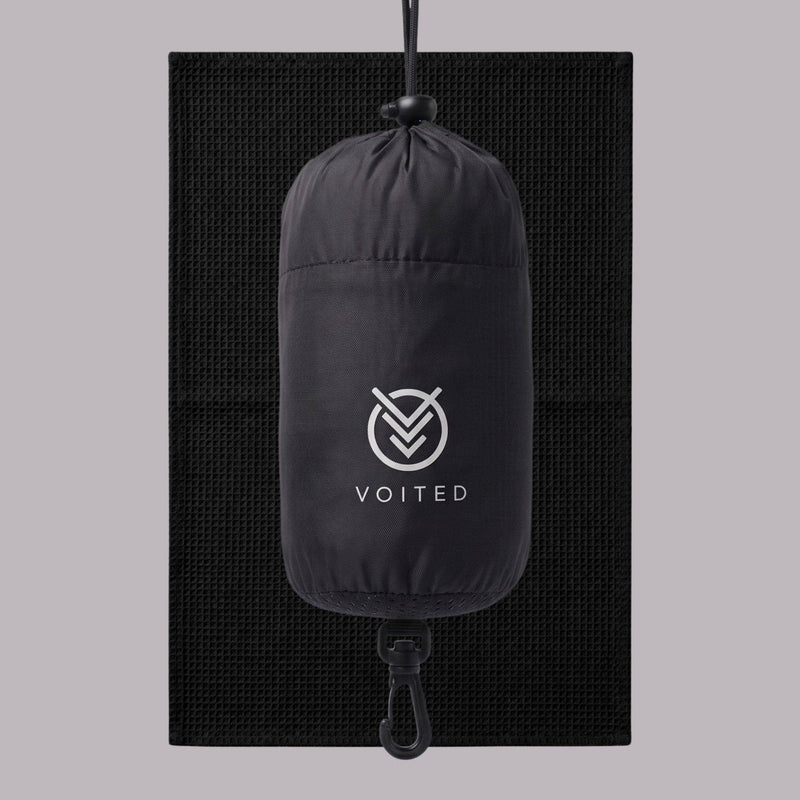 VOITED Trail Towel - Black