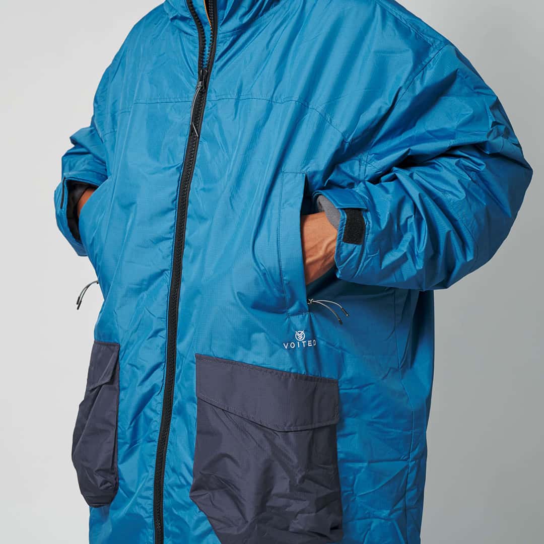 Beight Outdoor Robe VOITED Stay Dry and Warm Outdoors with Changing Robes - Dusty Sand ...