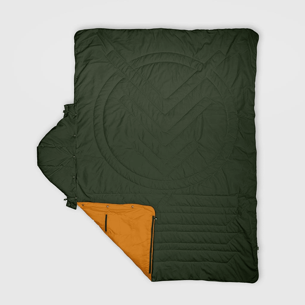 VOITED Recycled Ripstop Travel Blanket - Tree Green / Desert