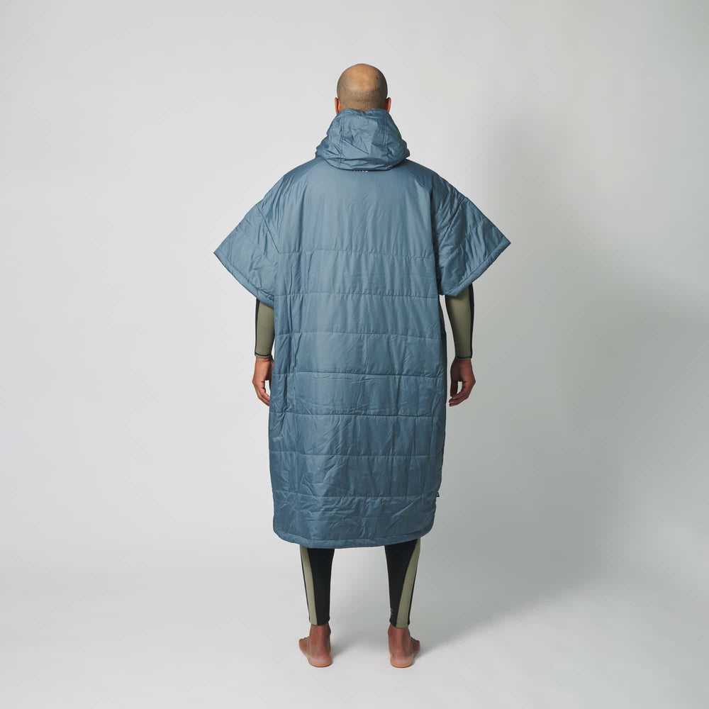 VOITED Surf Inspired Hooded Poncho with a TowelLike Inside Marsh Grey / Graphite VOITED UK
