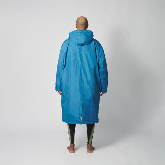 VOITED Stay Dry and Warm Outdoors with Changing Robes Blue Steel
